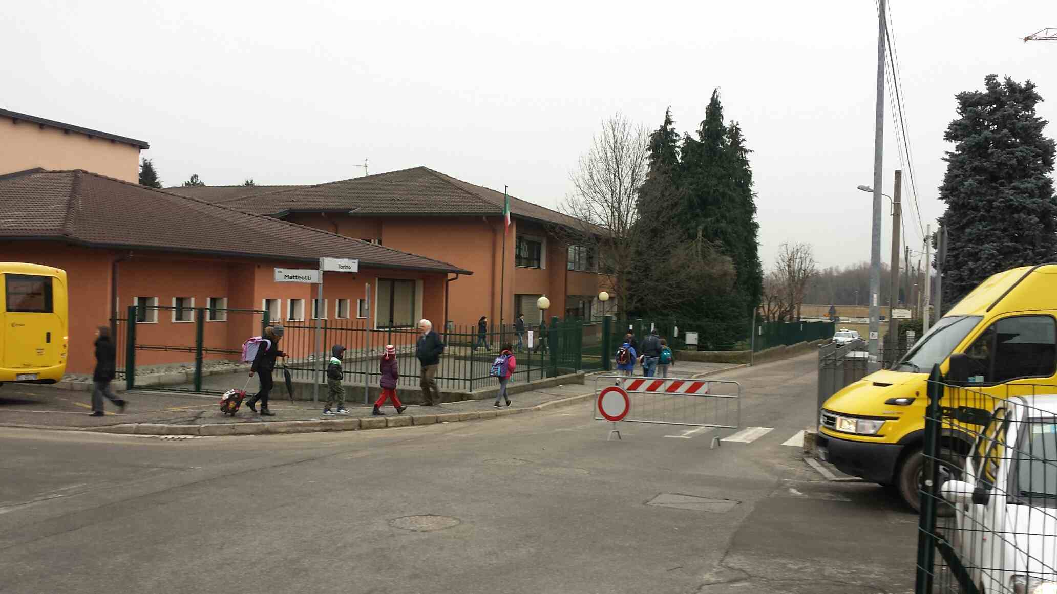 chiusura al traffico scuola don Milani