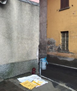 cabina telefonica rimossa