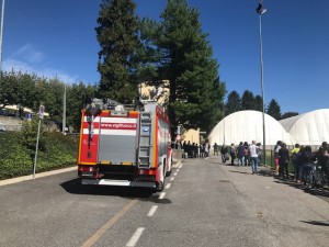 Vigili del fuoco allarme bomba