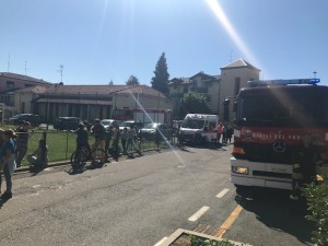 Vigili del fuoco allarme bomba